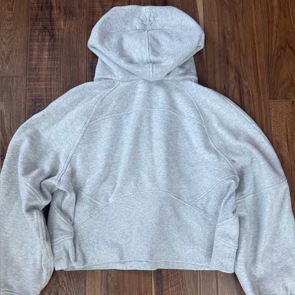 lululemon athletica Light Gray Half-Zip Hoodie - Picture 2 of 3